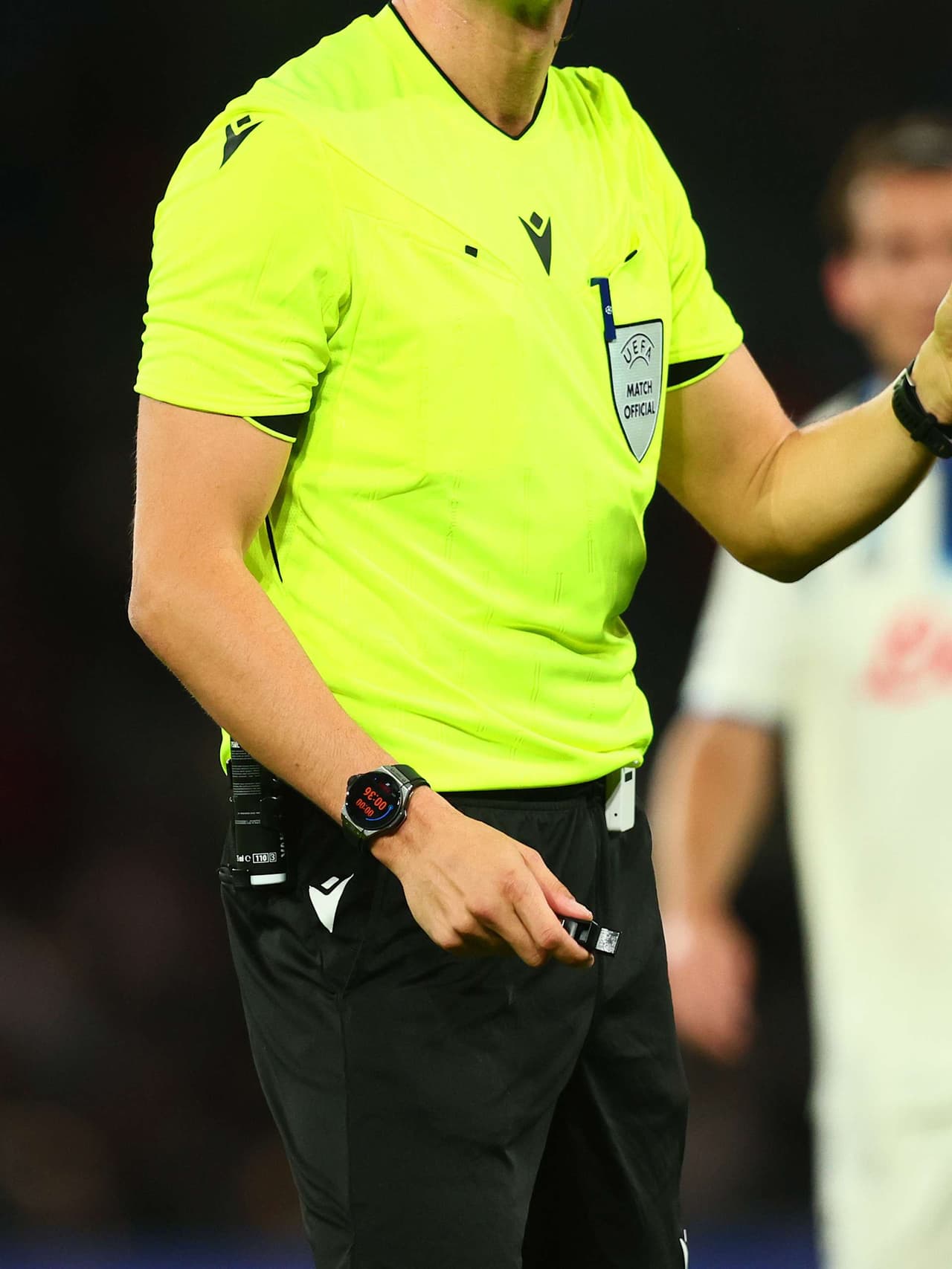 2025/26 UCL MD2 Atalanta v Club Brugge: the referee