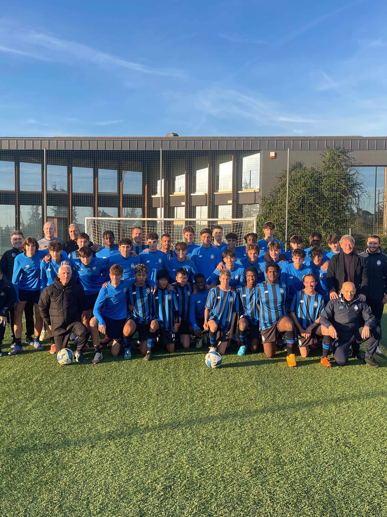 Atalanta For Special's joint training session at Zingonia