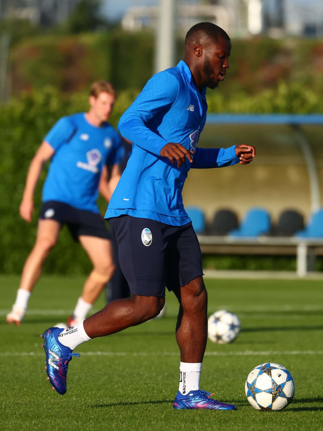 Afternoon work for the Nerazzurri at the Centro Bortolotti