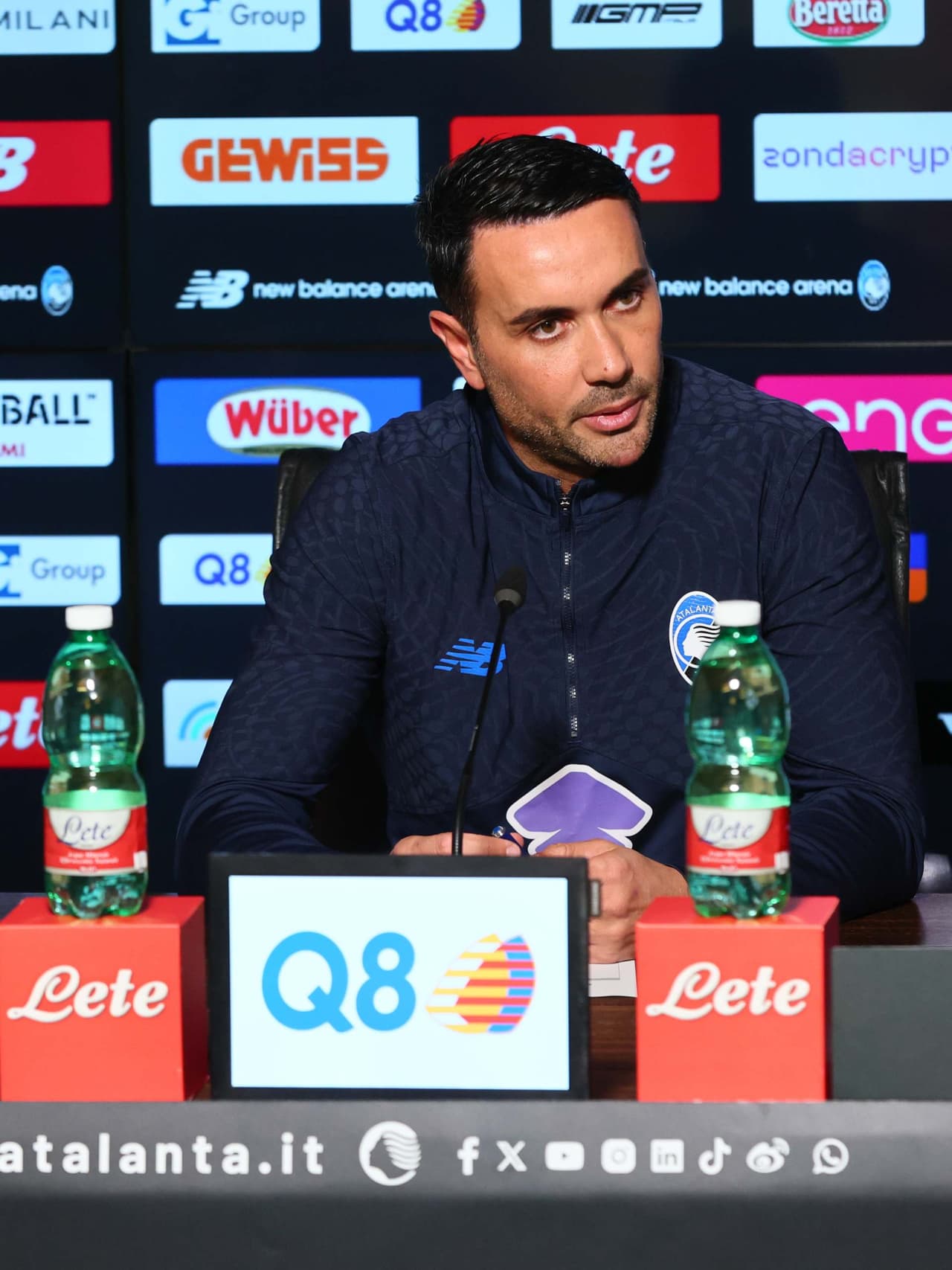 Palladino's press conference ahead of Pisa v Atalanta