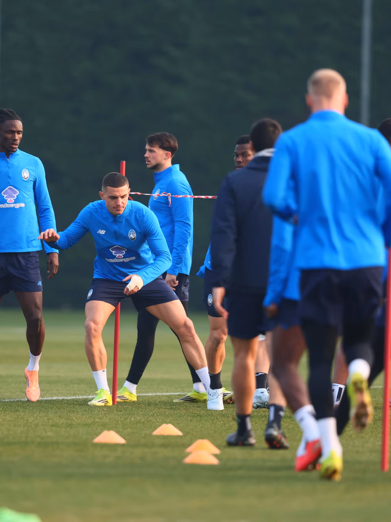 Atalanta v Borussia Dortmund, the matchday eve training session | UCL KOPO 2nd leg