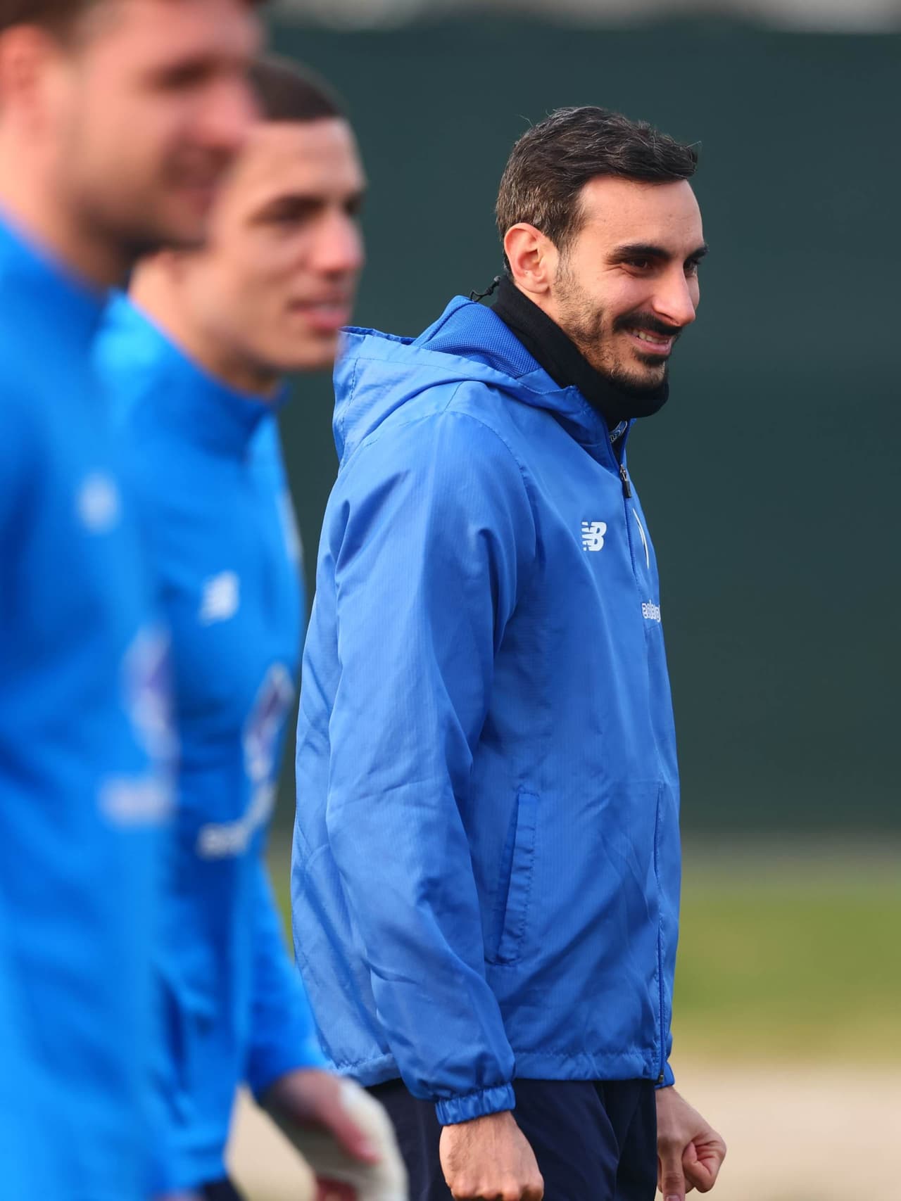 Morning training ahead of the UCL Round of 16