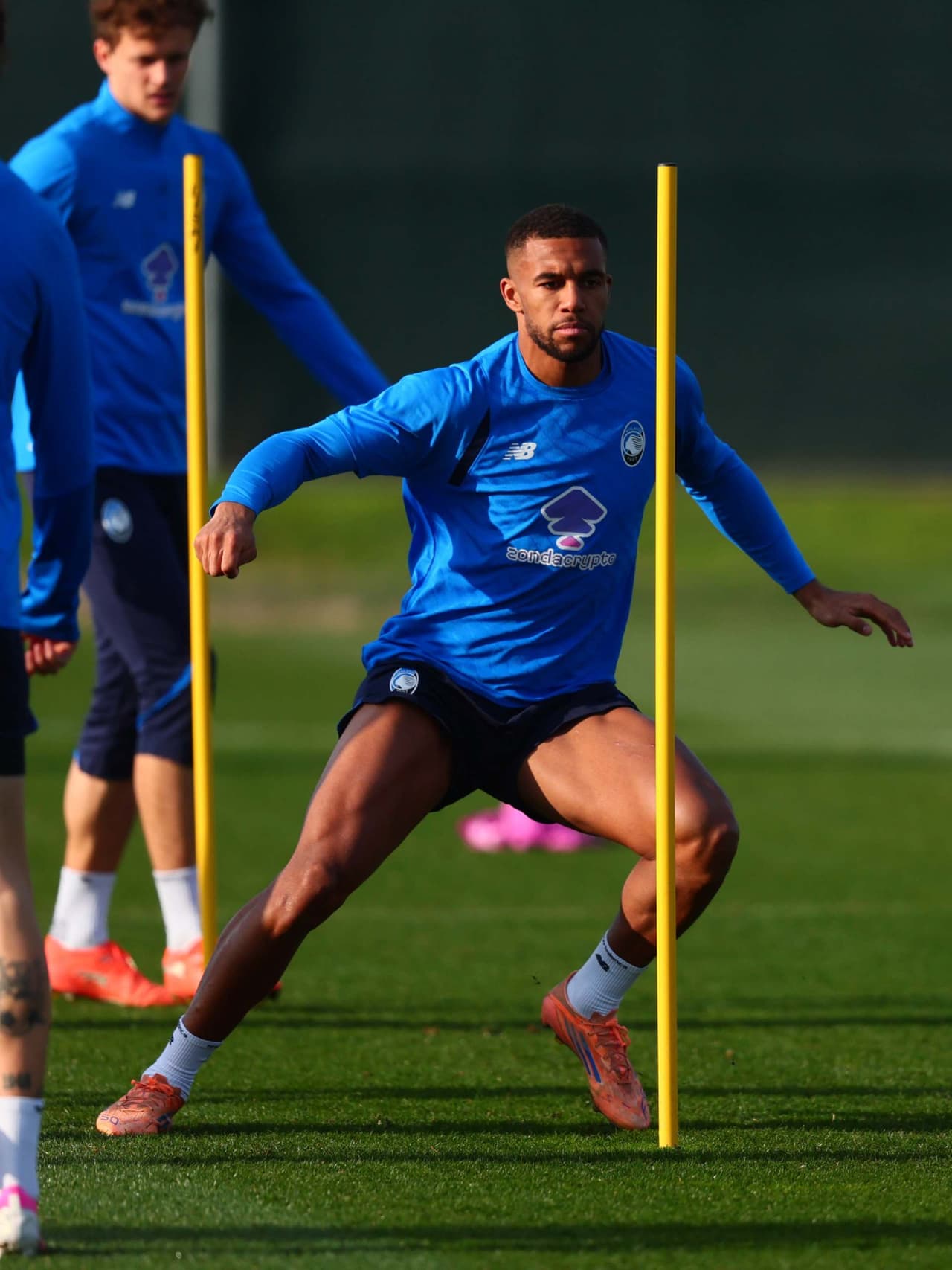 Afternoon training at the Centro Bortolotti