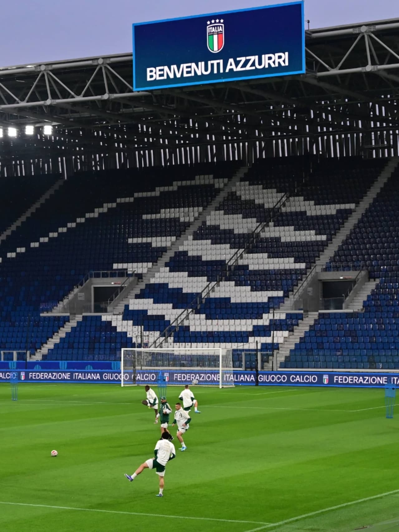 Italy's MD-1 drill in Bergamo