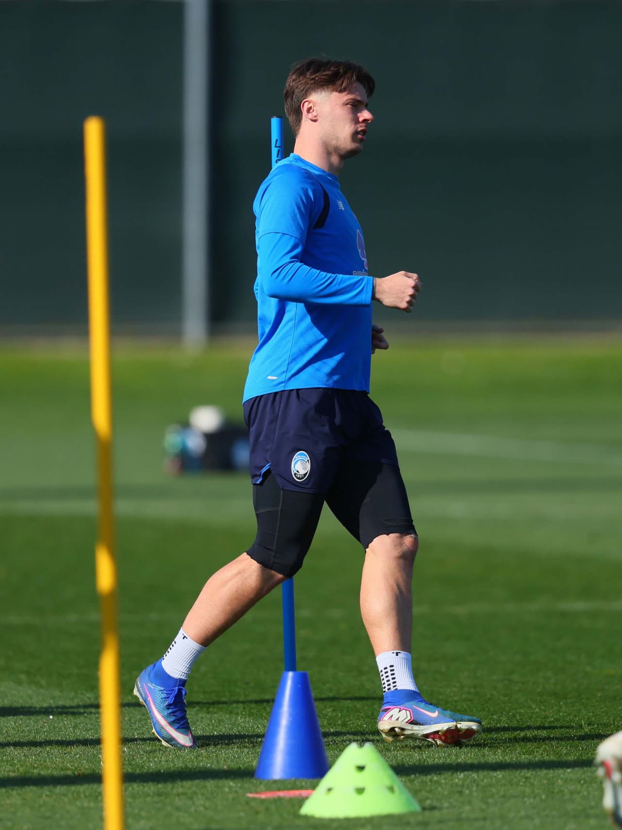 Gearing up for the Lecce outing with an afternoon drill