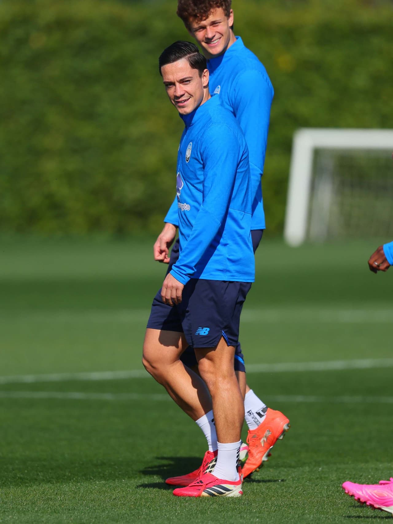 Late morning workout at the Centro Bortolotti