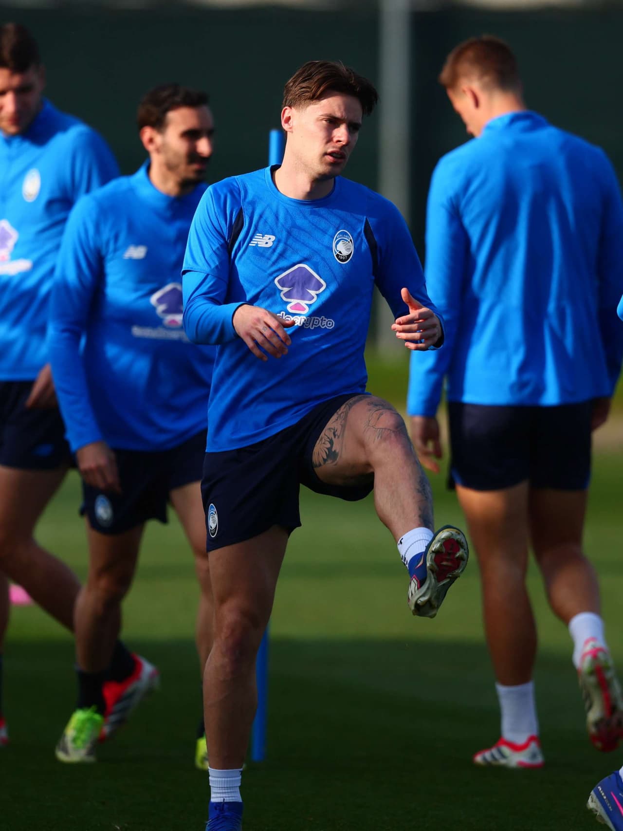 Morning workout at the Centro Bortolotti