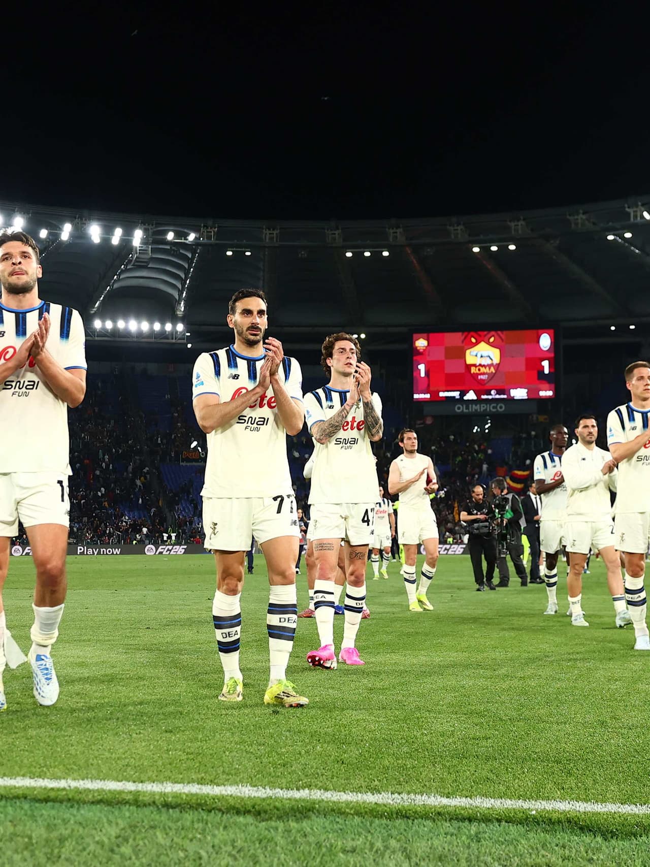 Pics from Roma 1-1 Atalanta | 2025/26 Serie A MD33