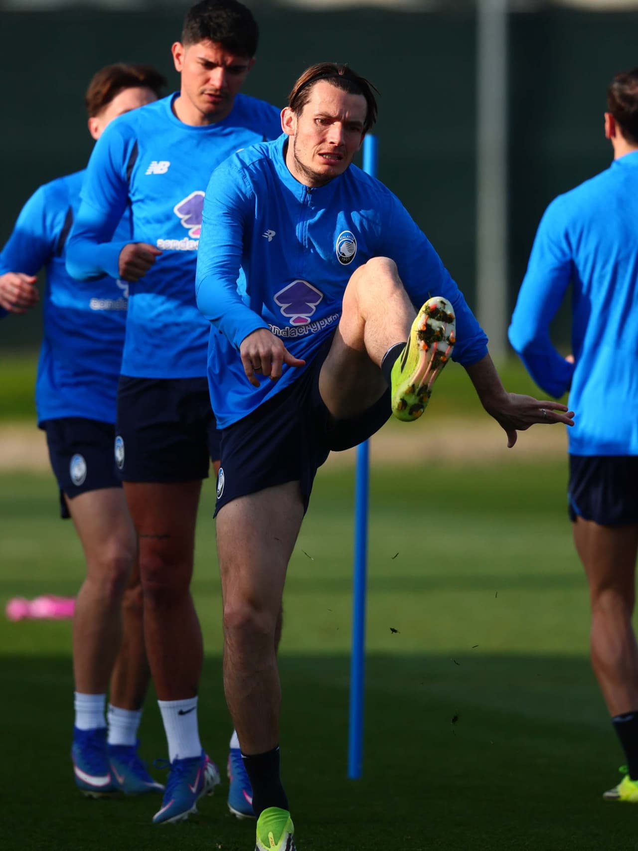 Training resumed at the Centro Bortolotti