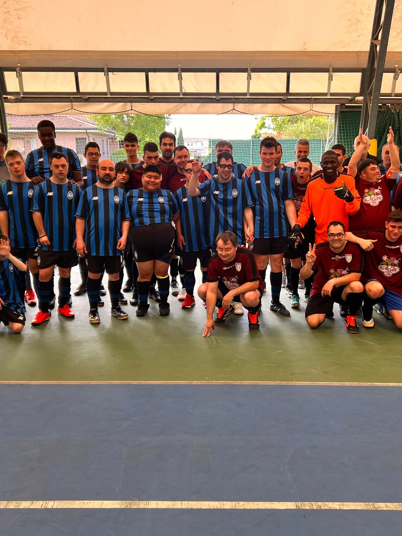 For Special, friendly match with Poggese