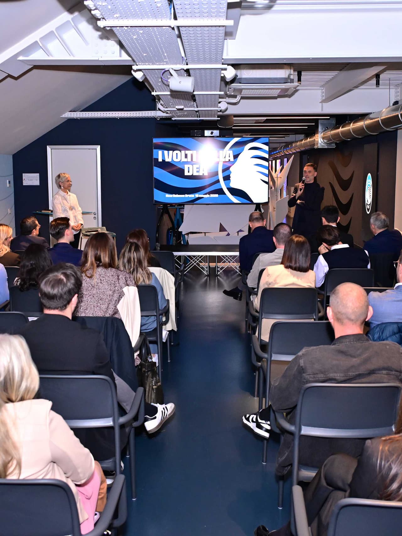 Atalanta corporate meeting at the New Balance Arena