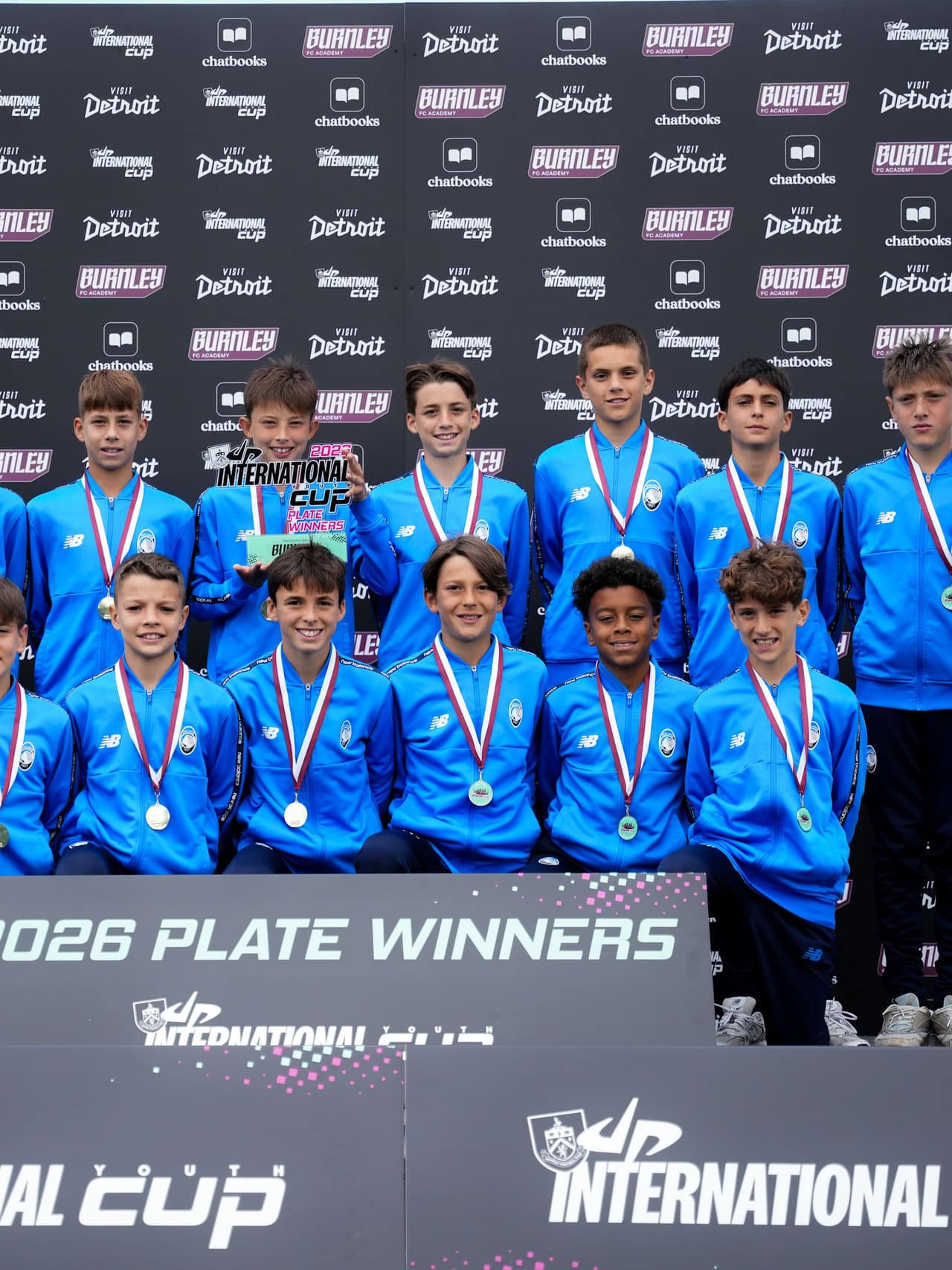 U12s crowned International Youth Cup Plate Competition champions