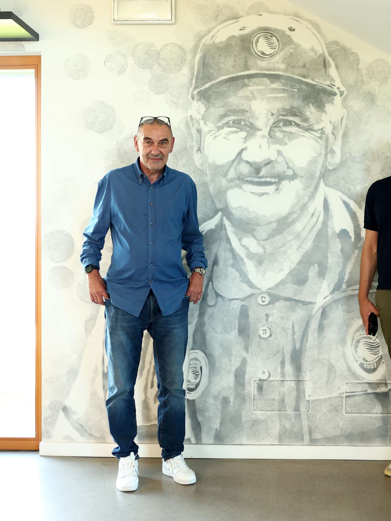Head coach Maurizio Sarri's first day at Atalanta