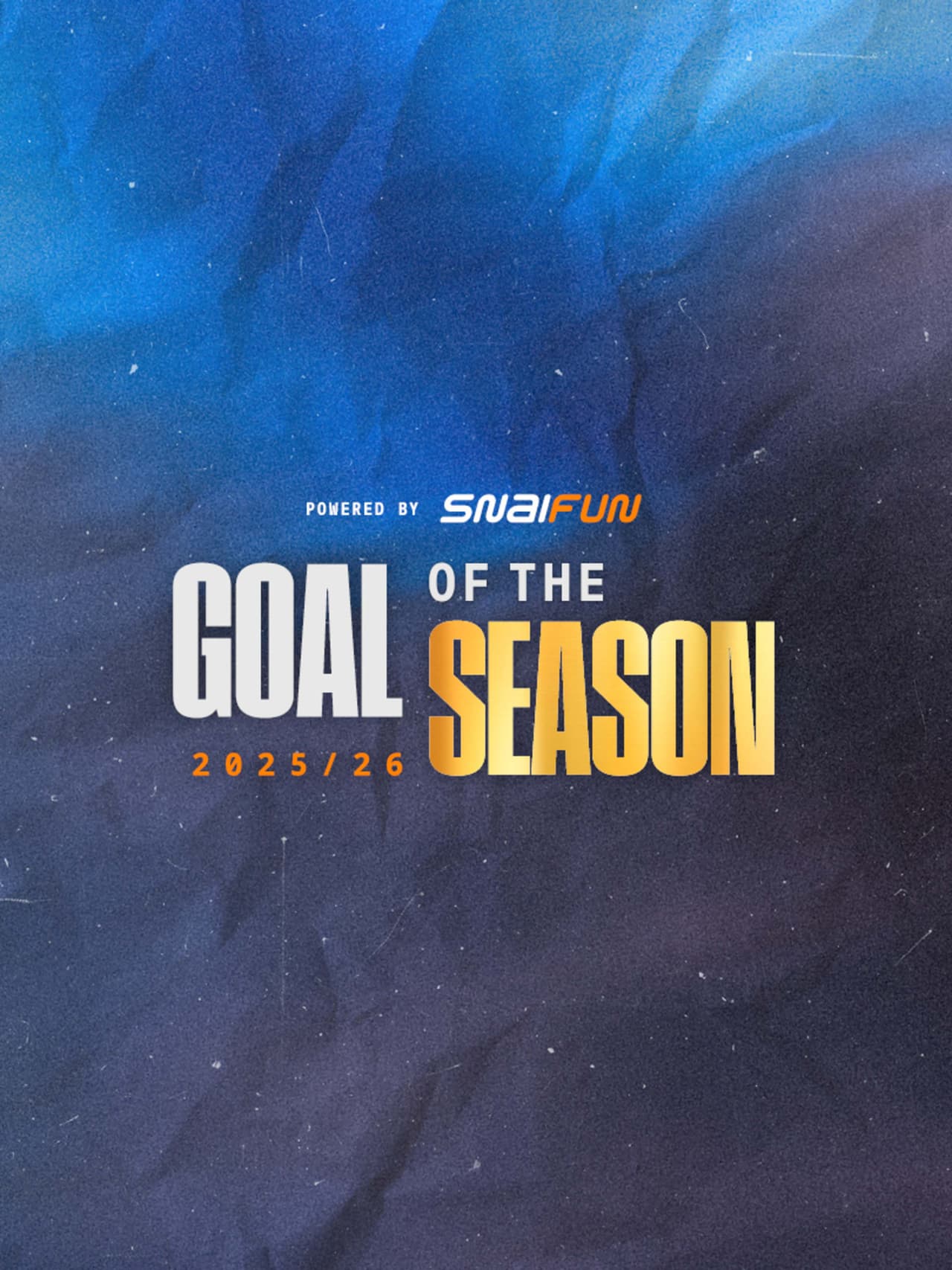 2025/26 Snaifun Goal of the Season: the Match Point Has Been Served!