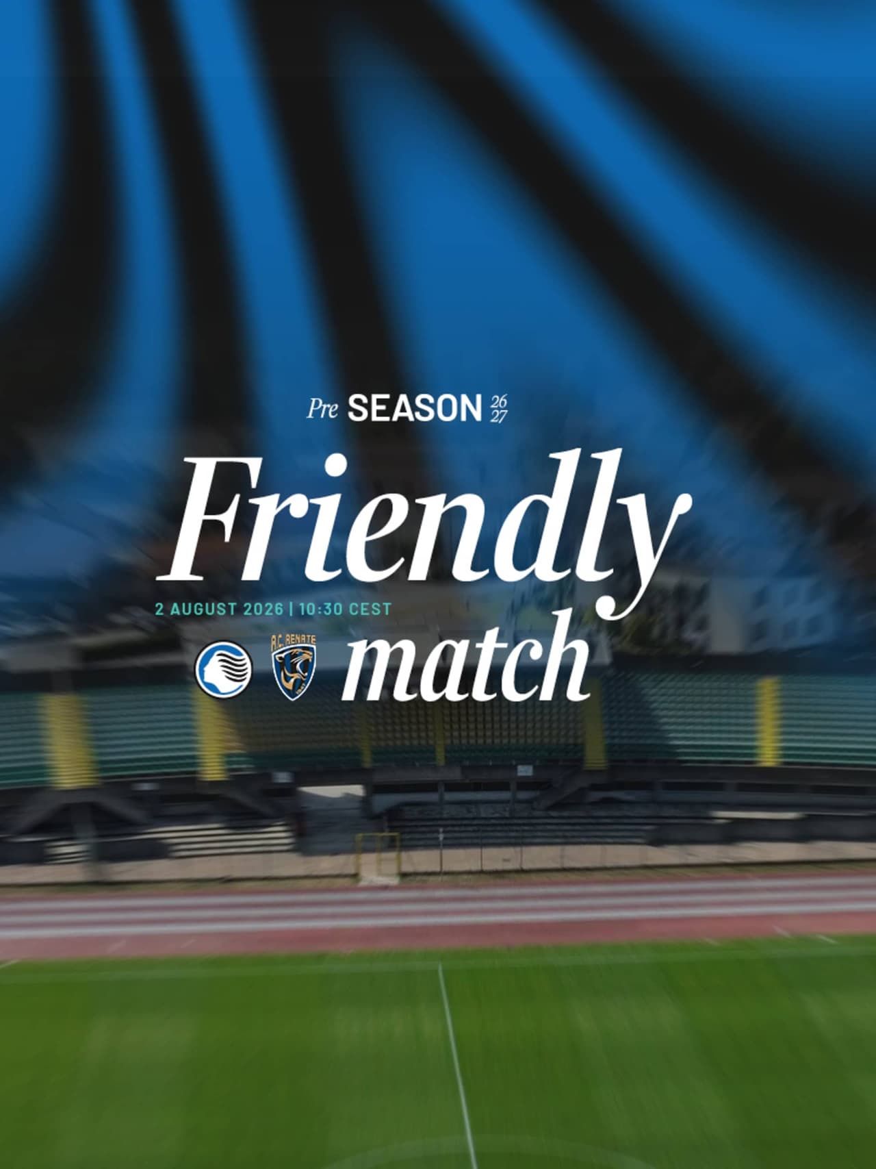 U23s, pre-season friendly v Renate in Caravaggio