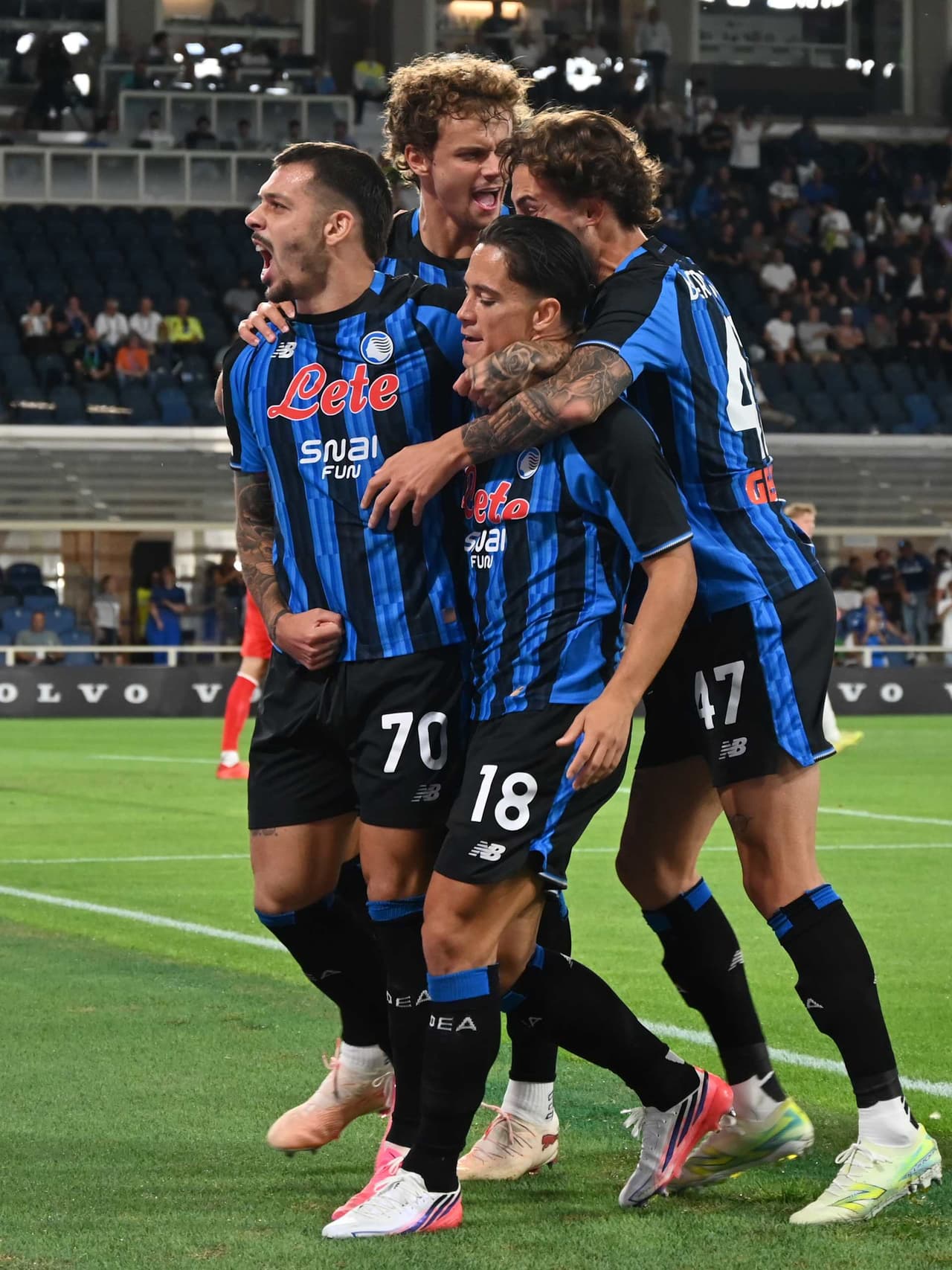 Winning start to the Serie A campaign: 2-1 over Sassuolo