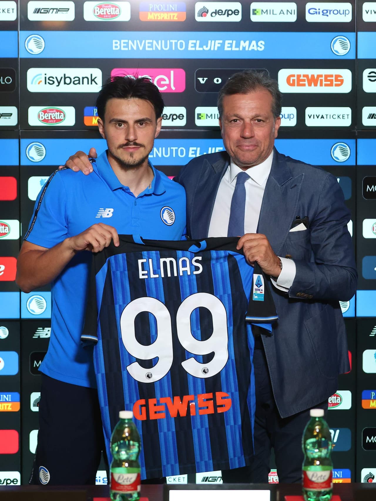 The official presentation of Eljif Elmas