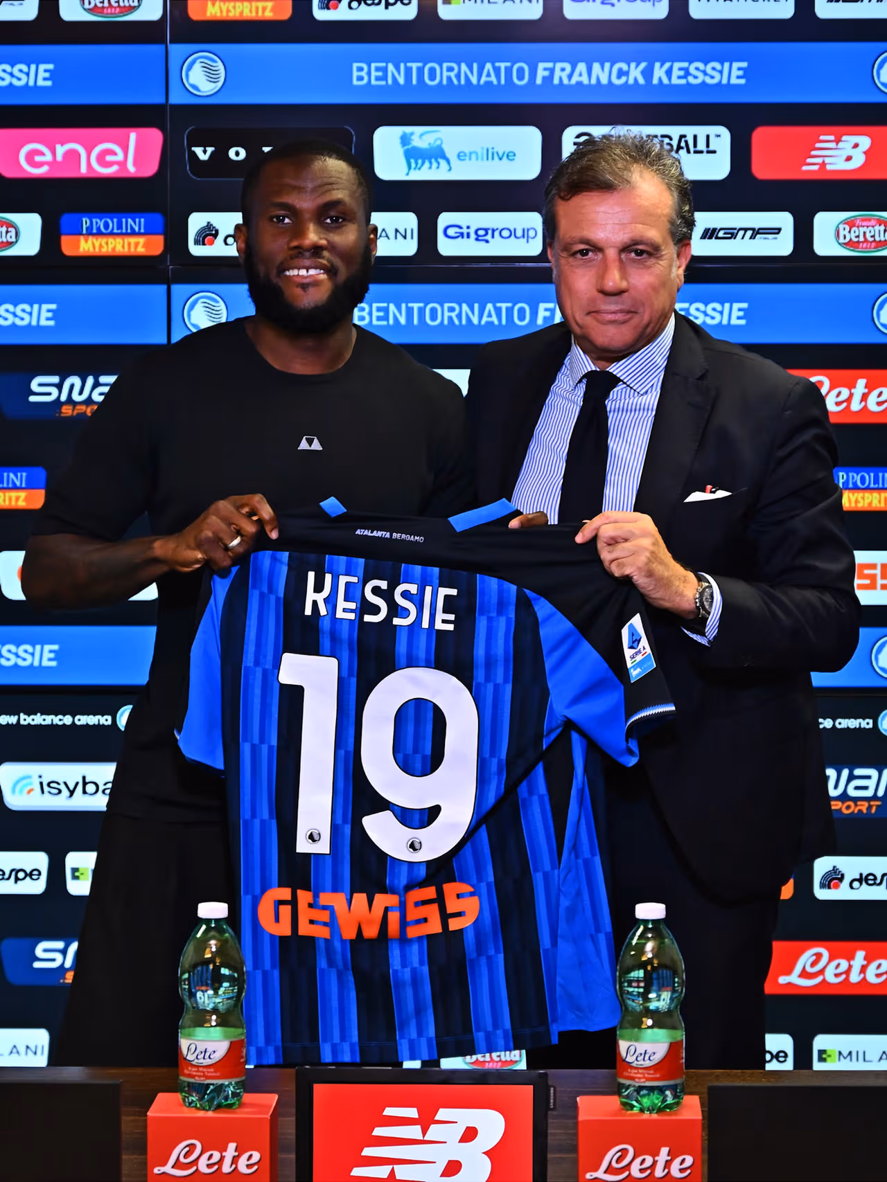 Franck Kessie's official presentation