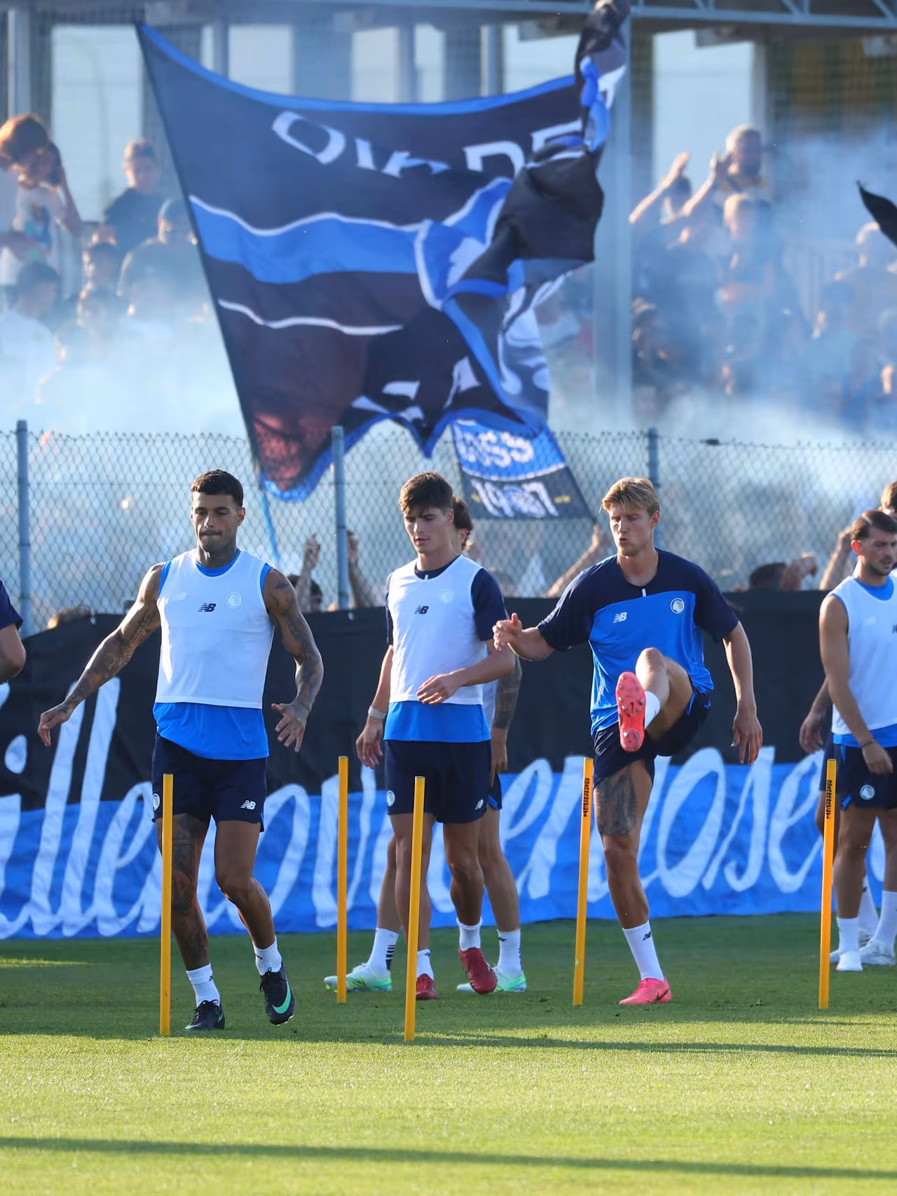 Open training session at the Centro Bortolotti on Tuesday 15 September