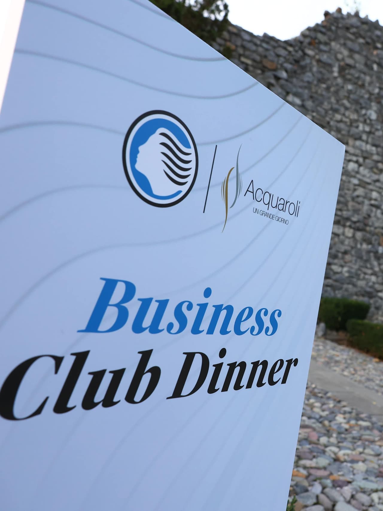 The Business Club Dinner at Castello di Monasterolo