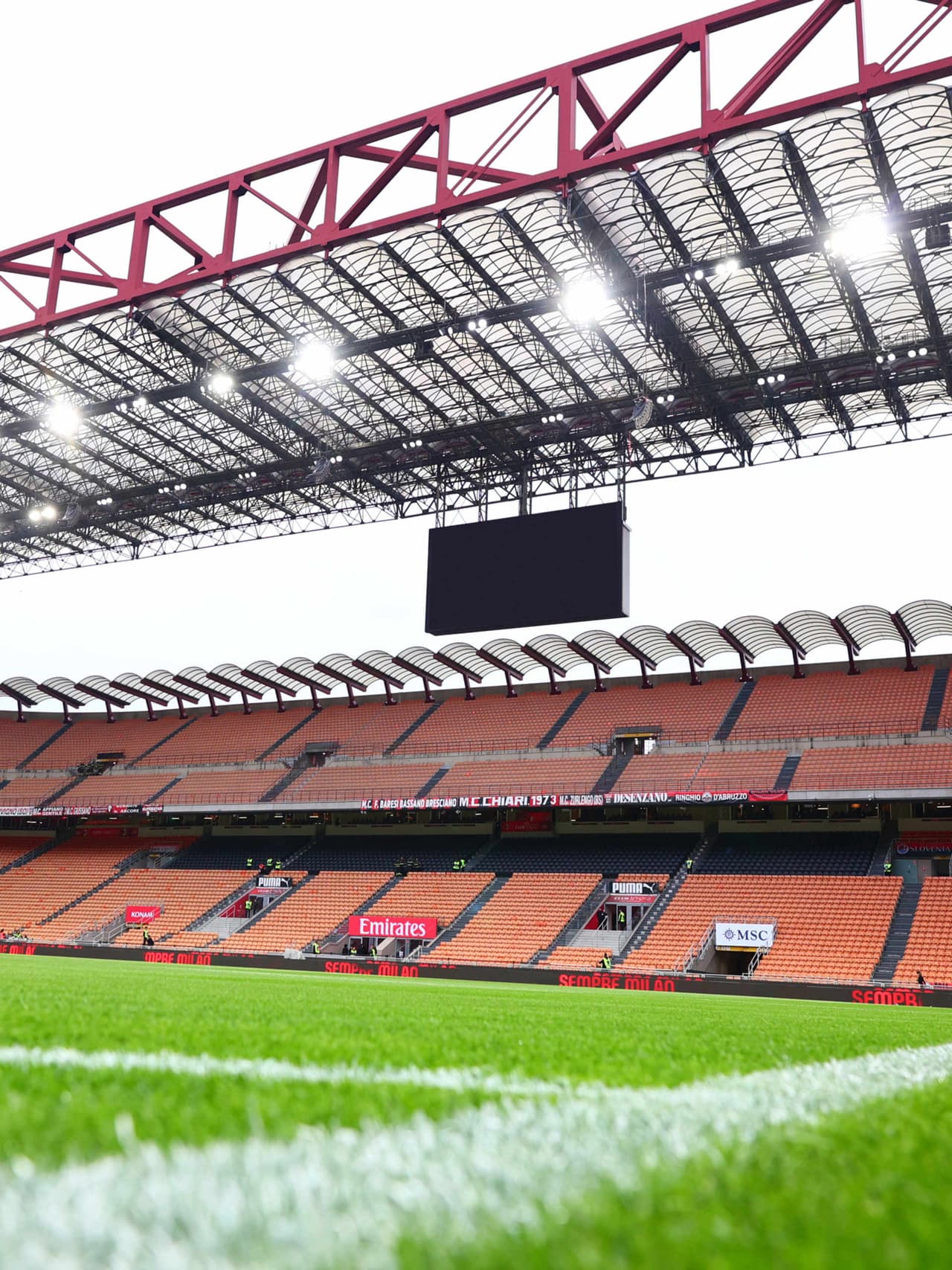 Milan v Atalanta, ticket info for the away end