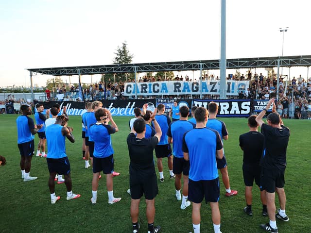 Afternoon open training session at the Centro Bortolotti