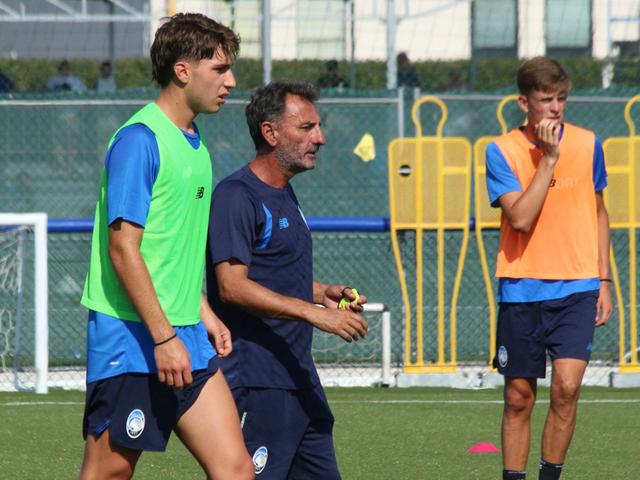 Primavera, first test match in Brentonico