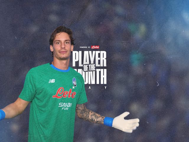 Full circle: Carnesecchi is May's Lete POTM!