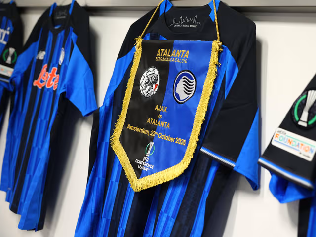 Ajax v Atalanta: the line-ups | 2026/27 UECL League Phase MD2