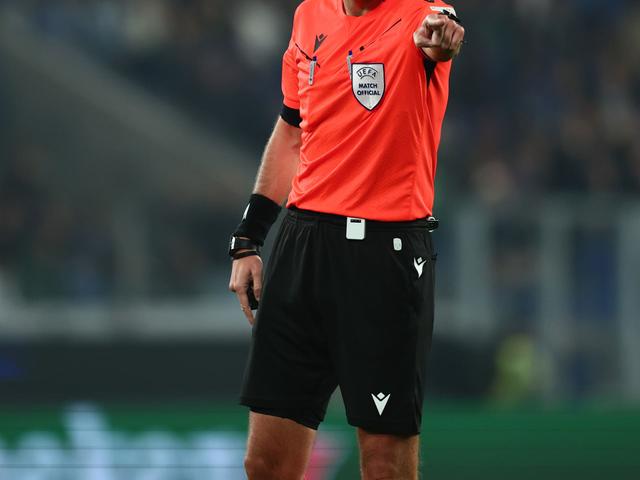 2024/25 UCL MD8 FC Barcelona v Atalanta: the referee