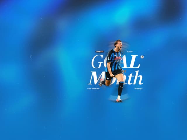 It’s Laki time: Samardžić claims the Snai Sport GOTM for August!