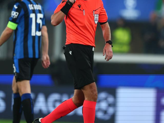 2024/25 UCL MD5 BSC Young Boys v Atalanta: the referee