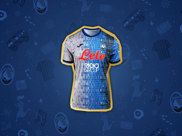 Atalanta v Empoli, the 2024 Christmas shirt unveiled!