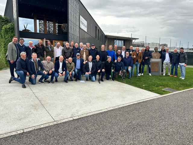 A group of former Nerazzurri visited the Centro Bortolotti