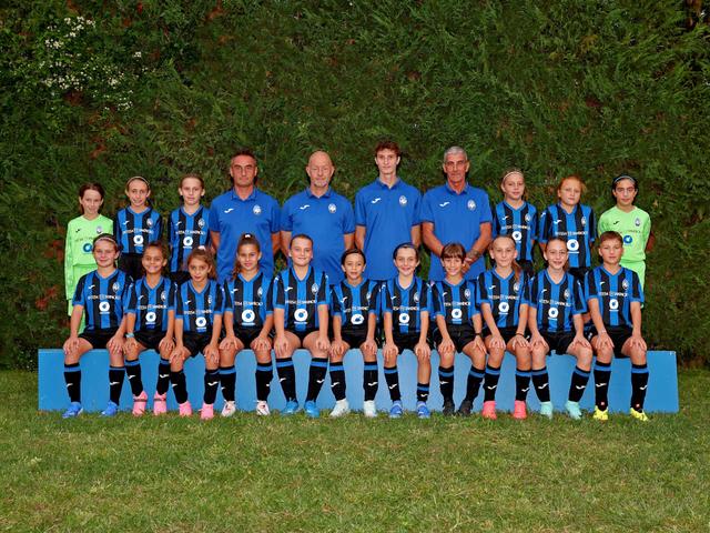 Women's sides: U11s winners of the "Fabio Rizzi" trophy