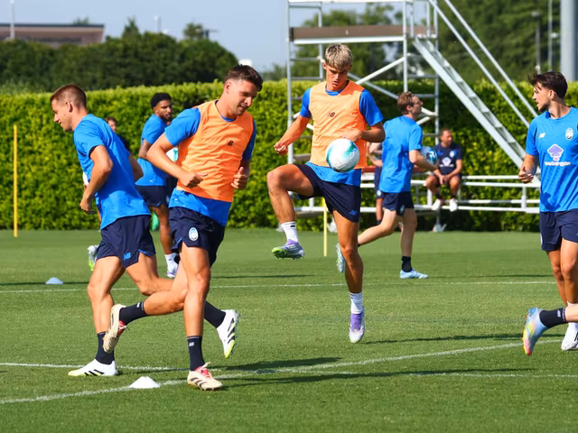 2025/26 Preseason: first drill at the Centro Bortolotti