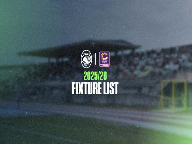 U23s, the 2025/26 Serie C fixture list