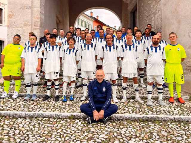 The Atalanta For Special training Camp in Brentonico