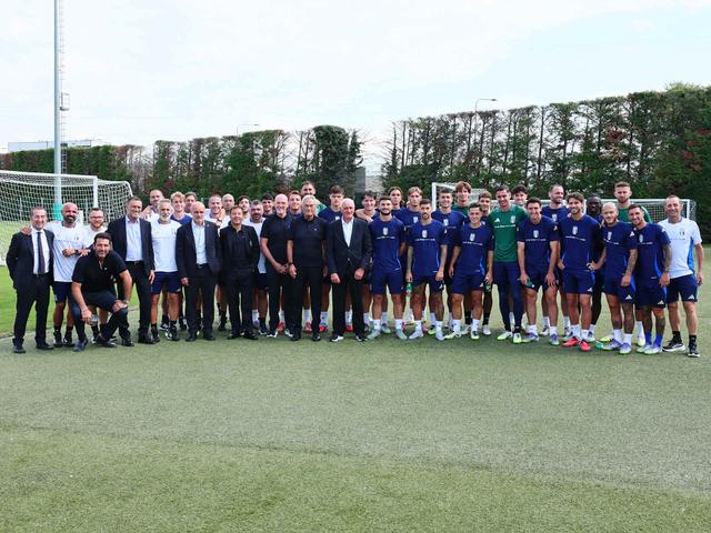 Last prep for the Azzurri at the Centro Bortolotti