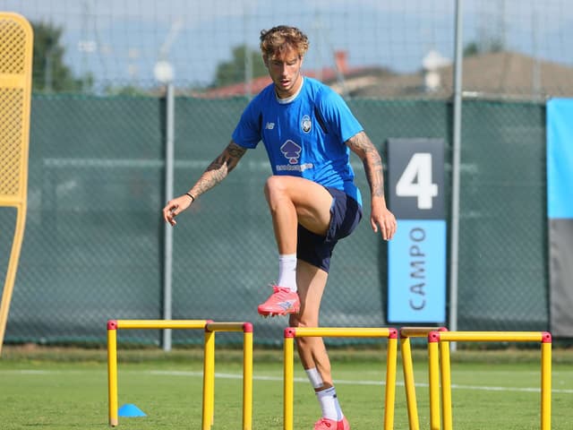 Morning training session at the Centro Bortolotti