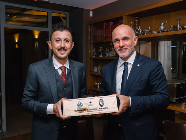 Olympique de Marseille-Atalanta, the fair-play soirée