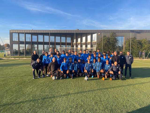 Atalanta For Special's joint training session at Zingonia
