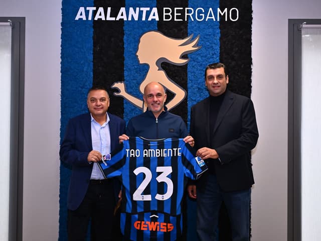 Atalanta e Tao Ambiente renew the sponsorship