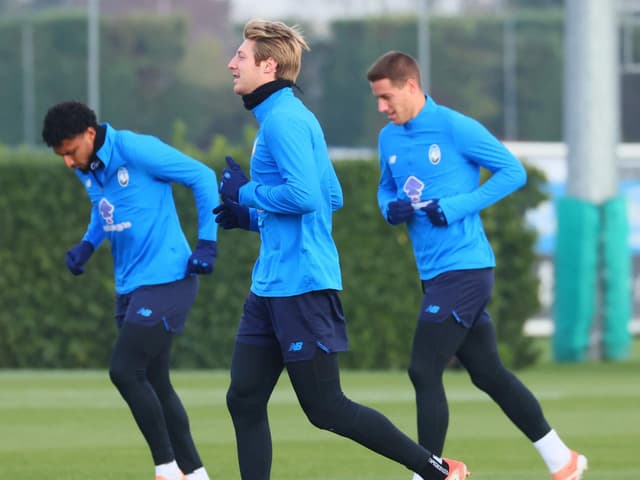 Afternoon workout at the Centro Bortolotti