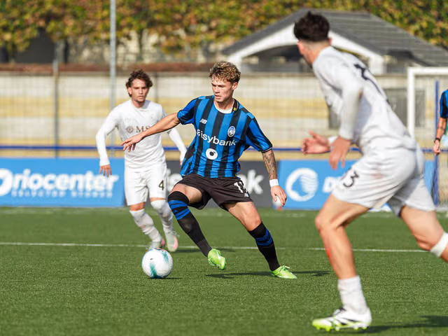 Primavera, away to Napoli on Wednesday