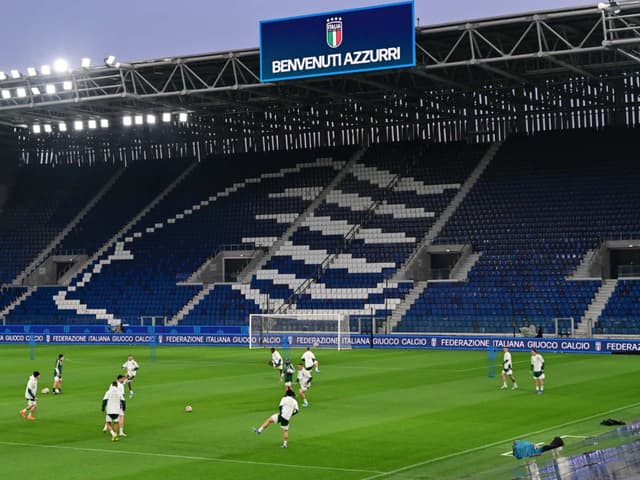 Italy's MD-1 drill in Bergamo