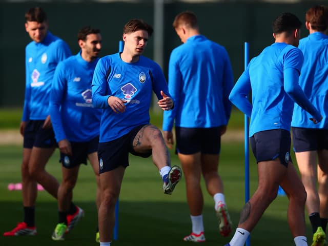 Morning workout at the Centro Bortolotti