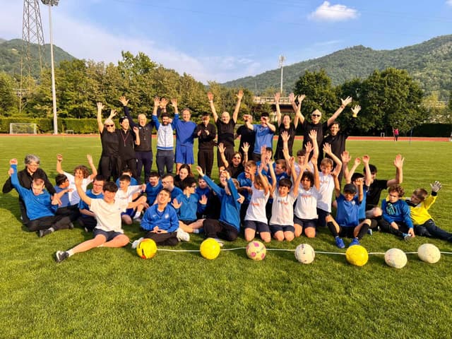 For Special, joint training session with Sorisolese