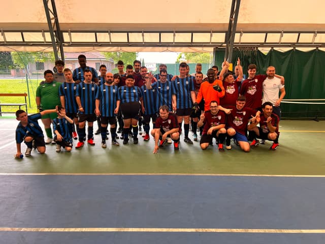 For Special, friendly match with Poggese