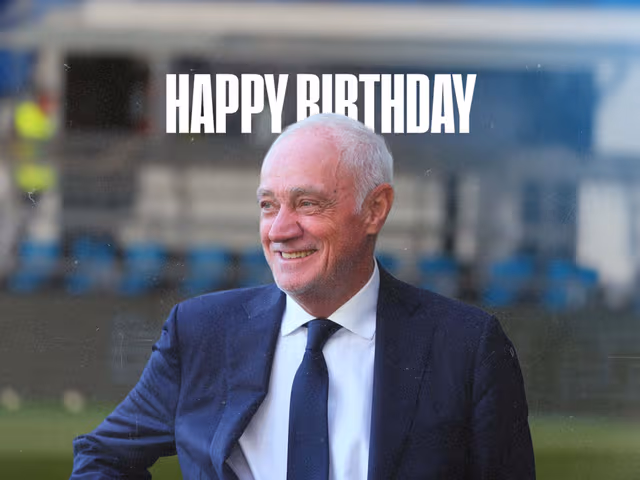 Many happy returns to President Antonio Percassi!